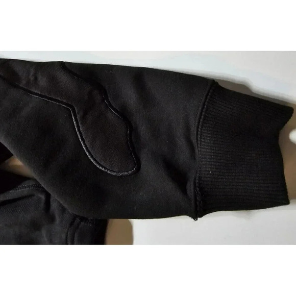 Puma X Koché Hoodie Cropped Sweatshirt Size XL Women's Black Casual Outerwear - Picture 13 of 15